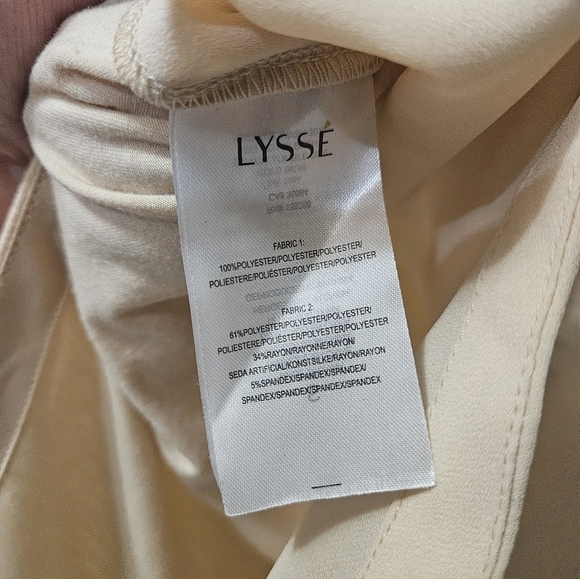 Lysse New York Beige Long Sleeve Blouse! - Picture 5 of 7